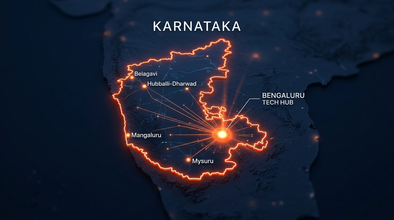 Karnataka State Map