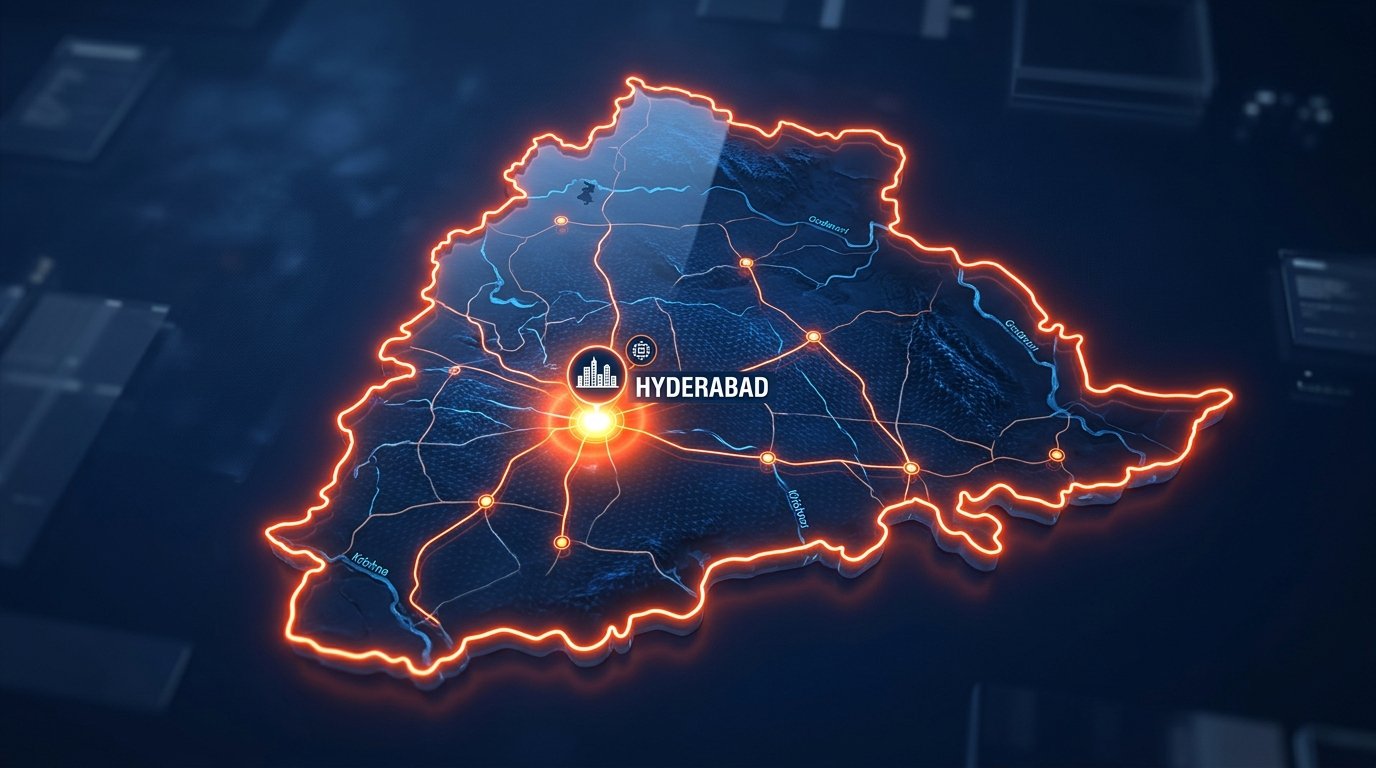 Telangana State Map